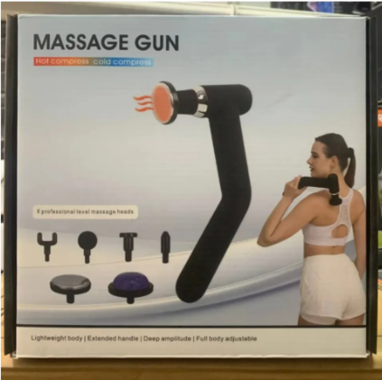 Pistola Masajeador Con Extensor Fascial